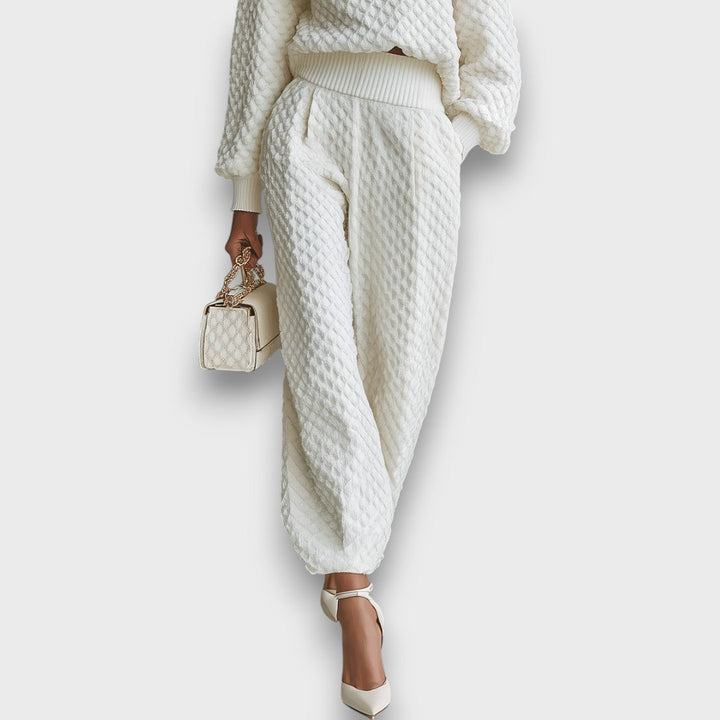 Noelle – Knit Set with Wide Leg