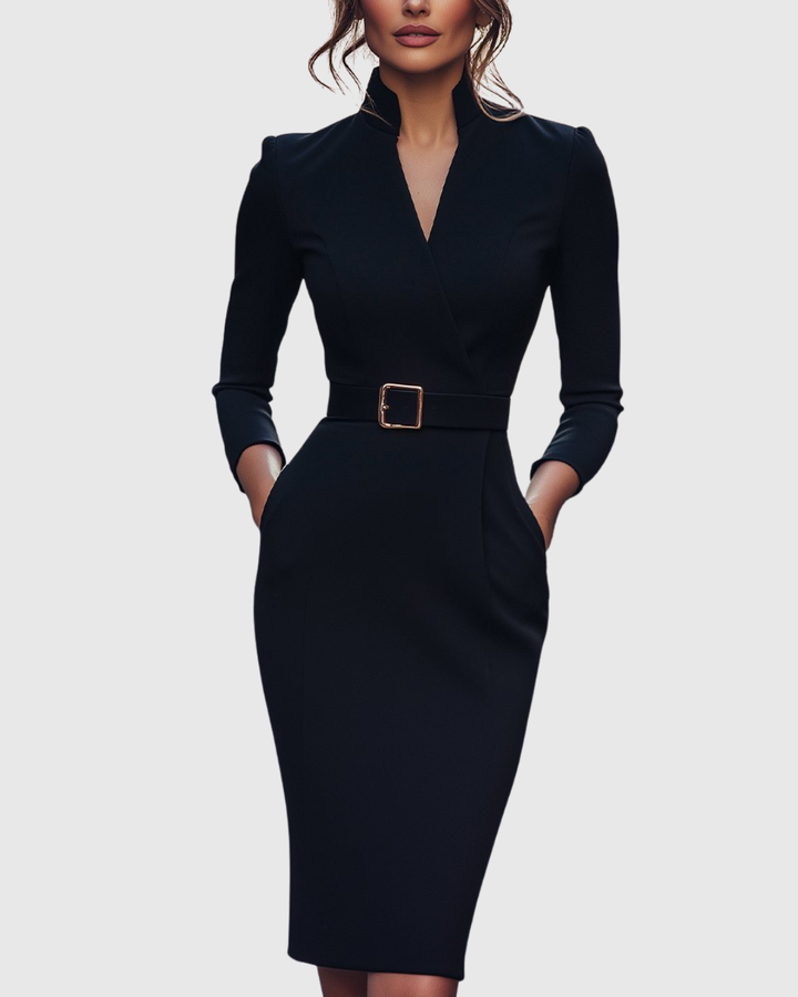 Natalie - Elegant Midi Dress