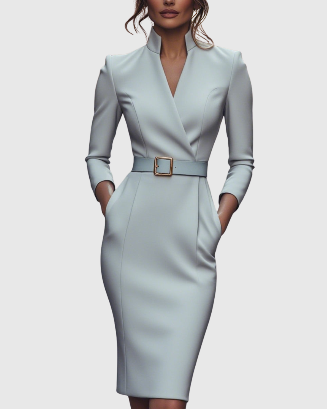 Natalie - Elegant Midi Dress