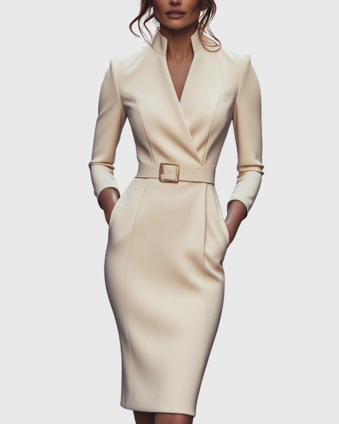 Natalie - Elegant Midi Dress