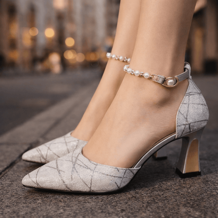 Grace - Pearl Heels