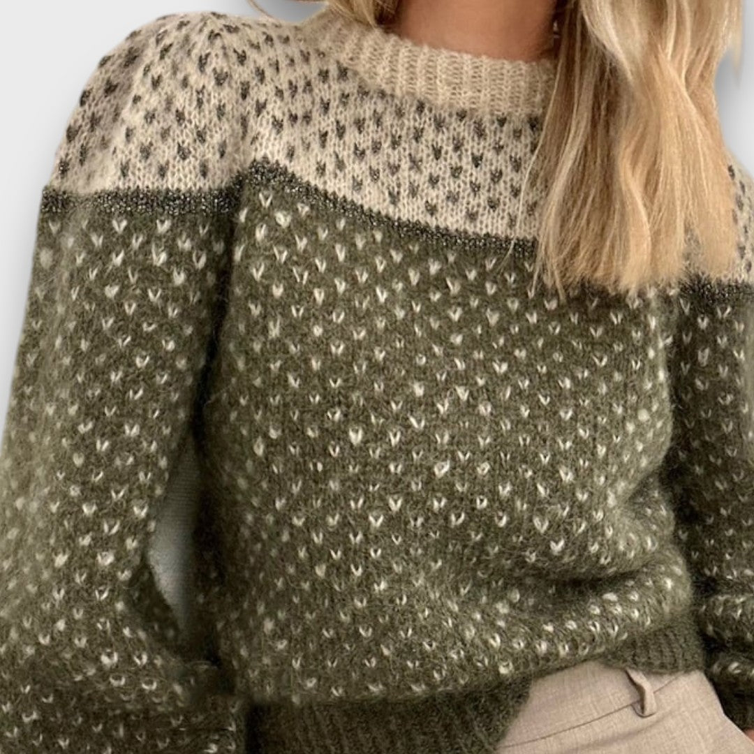 Merellea – Jacquard Knit Sweater