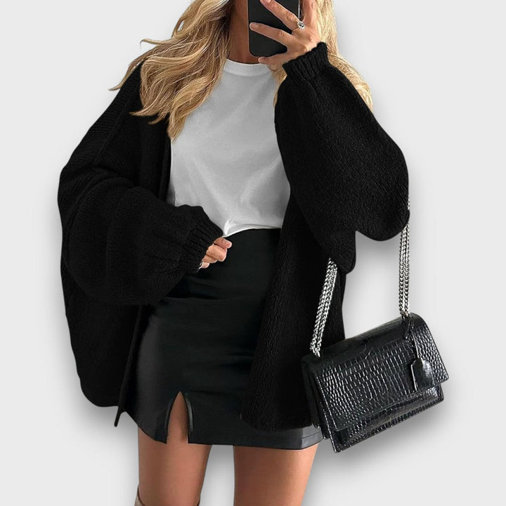 Evonna – Oversized Open Cardigan