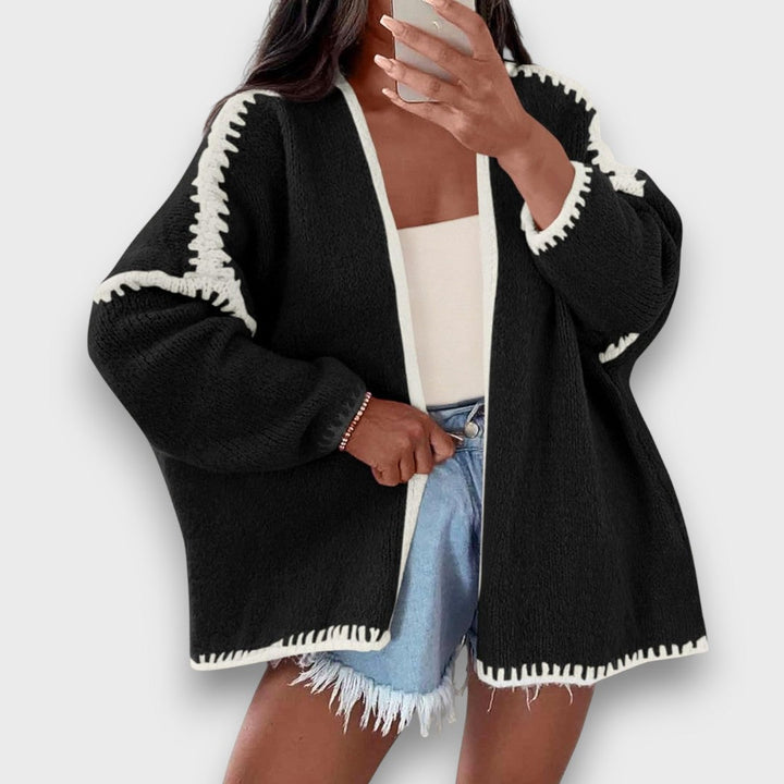 Evonna – Oversized Open Cardigan