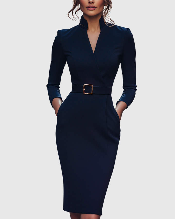 Natalie - Elegant Midi Dress