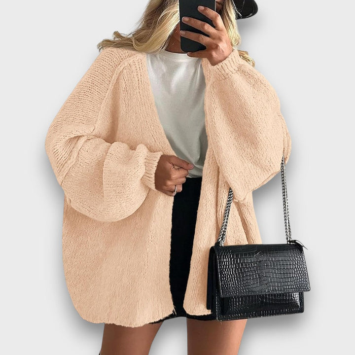 Evonna – Oversized Open Cardigan