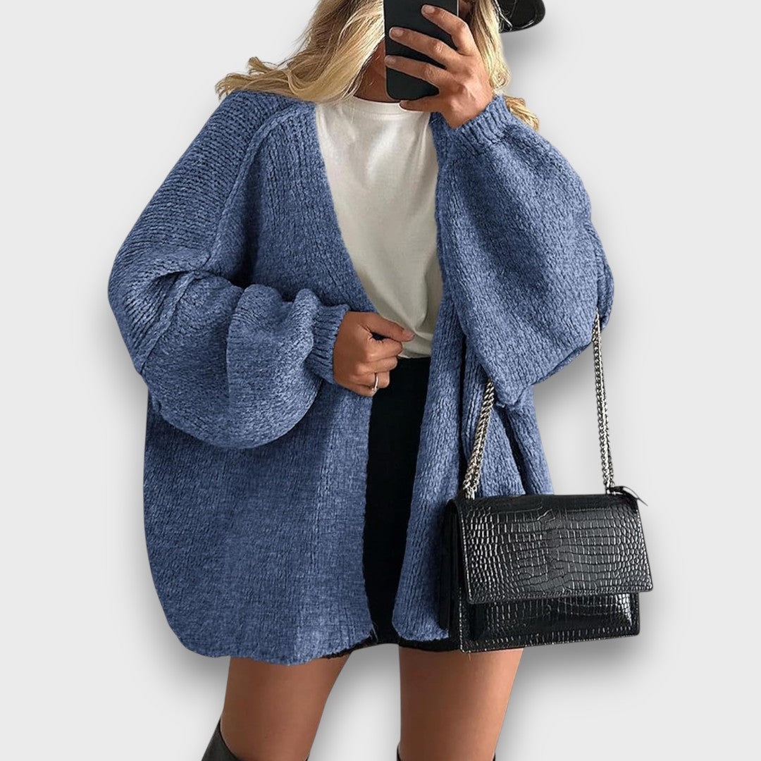 Evonna – Oversized Open Cardigan