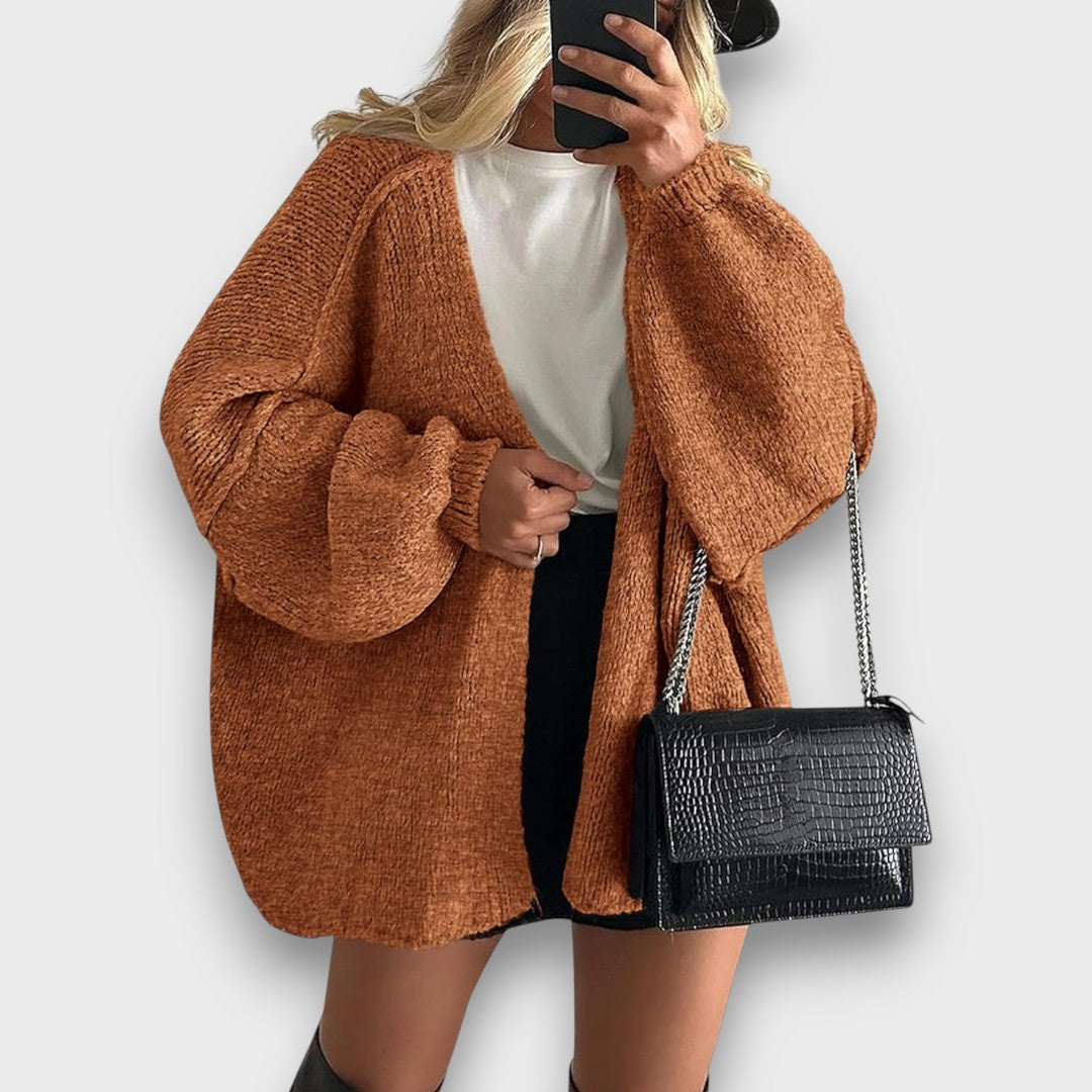 Evonna – Oversized Open Cardigan