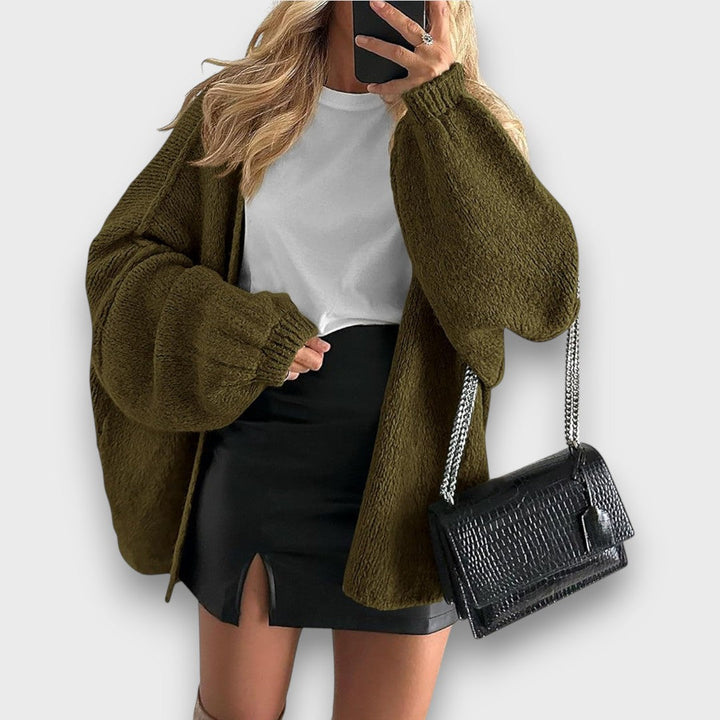 Evonna – Oversized Open Cardigan