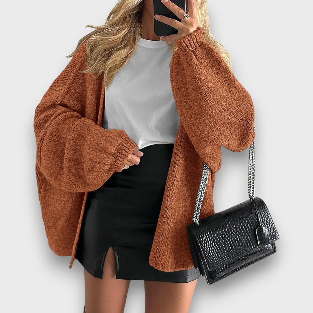 Evonna – Oversized Open Cardigan