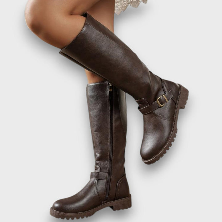 Elsira – Low-Heel Riding-Style Boots