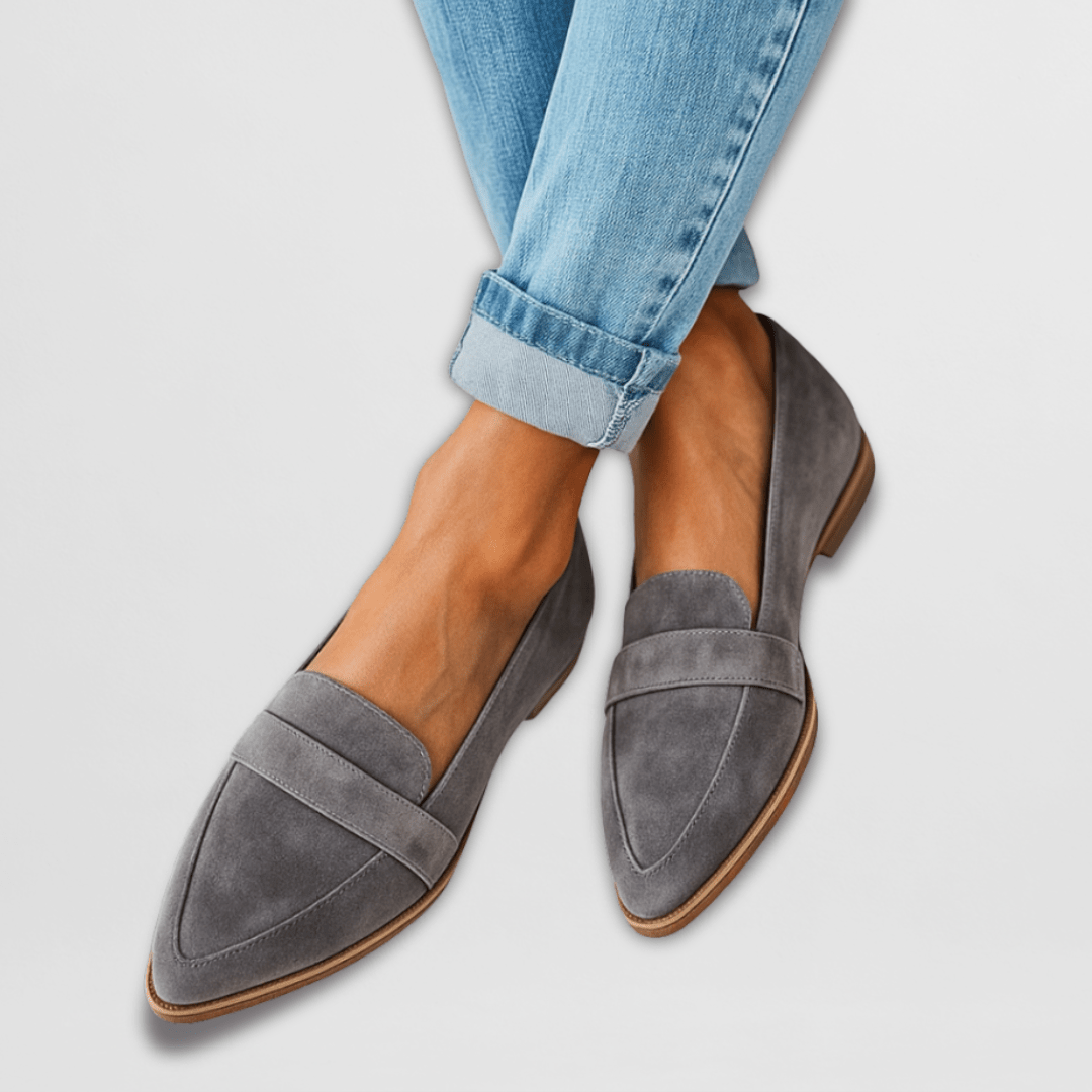 Helen - Soft Suede Loafers