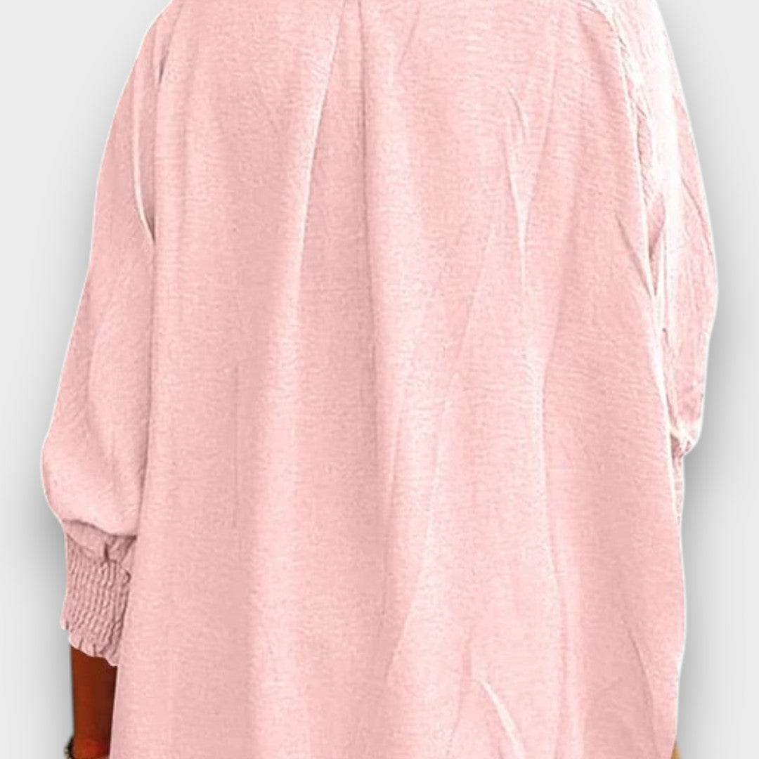 Amarielle – V-Neck Statement Blouse