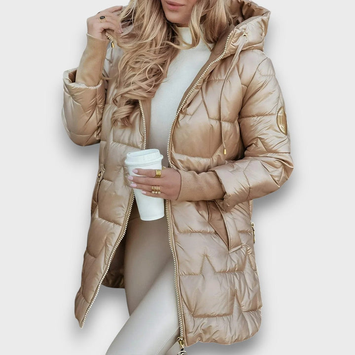Laverne – Quilted Jacket with Hood