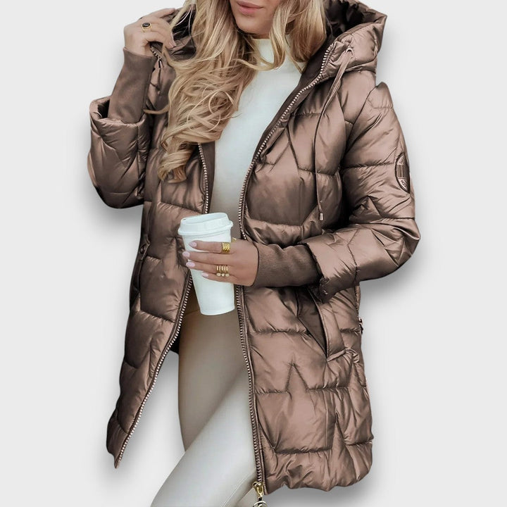 Laverne – Quilted Jacket with Hood