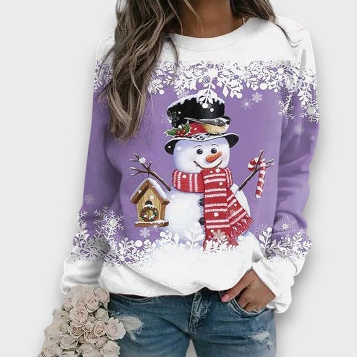 Mailena – Christmas Sweater with Snowman