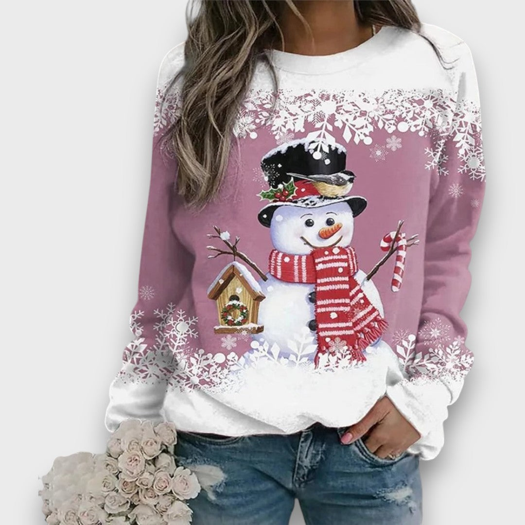 Mailena – Christmas Sweater with Snowman